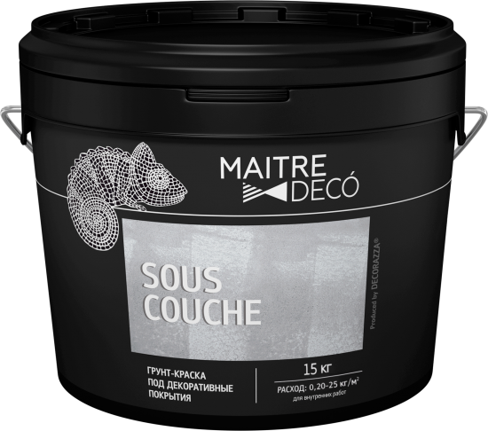 Грунт-краска для декоративных покрытий Maitre Deco «Sous-Couche» 15 кг