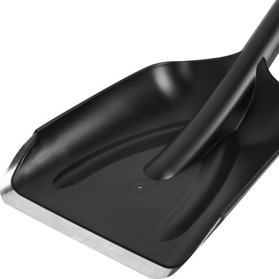 Лопата автомобильная для уборки снега Finland 1904 21x70 см пластик с черенком