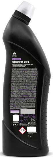 Средство для прочистки труб Grass Digger-Gel Professional 1 л