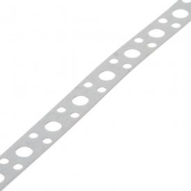 Лента крепежная перфорированная прямая 12х0,5 мм 25 м