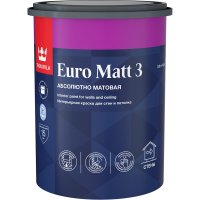 Интерьерная краска для стен и потолков Tikkurila EURO MATT 3