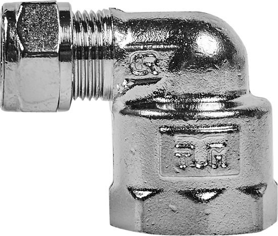 Угол комбинированный 90° Tiemme 1/2