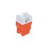 Модуль Keystone LANMASTER LAN-OK45U5E/180P-OR