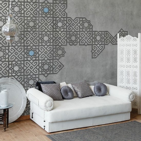Фотообои ООО Ортограф Ornamo gray