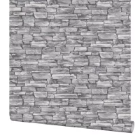 Обои виниловые Palitra Home Rubble серые 0.53 м 11026-14