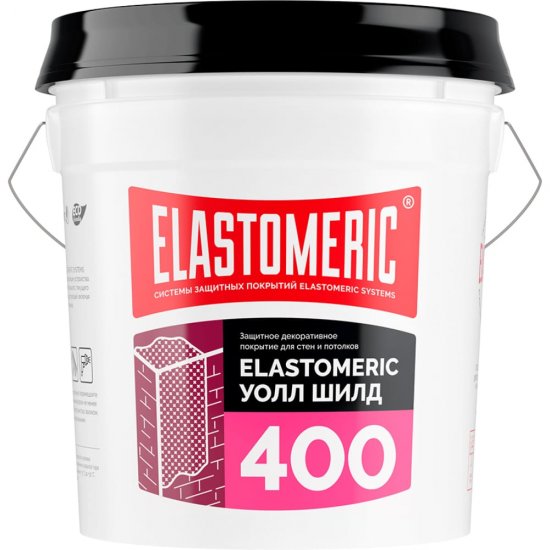 Универсальная эластичная защитная краска Elastomeric Systems 400 WALL SHIELD