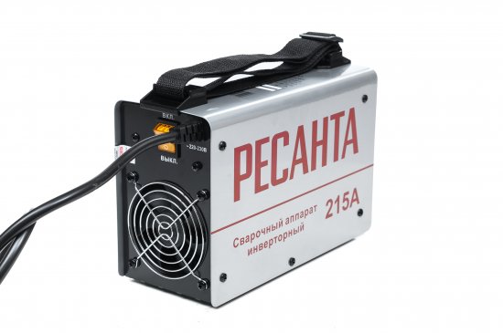 Сварочный аппарат инверторный Ресанта САИ-215ПРО, 220 А, до 5 мм