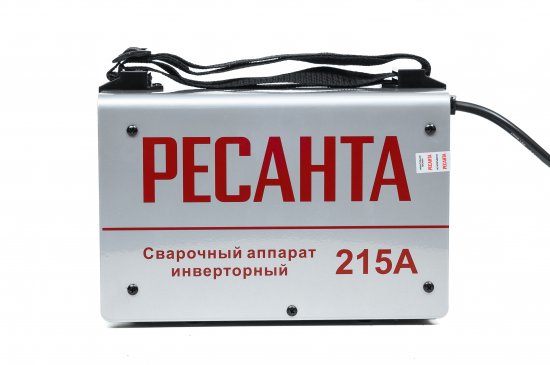 Сварочный аппарат инверторный Ресанта САИ-215ПРО, 220 А, до 5 мм