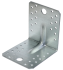 Угол крепежный усиленный KUU 105x105x90x1.8 оцинкованная сталь цвет серый