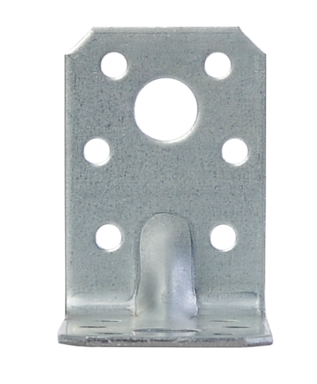 Угол крепежный усиленный KUU 50x50x35x1.8 оцинкованная сталь цвет серый