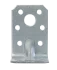 Угол крепежный усиленный KUU 50x50x35x1.8 оцинкованная сталь цвет серый