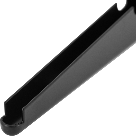 Кронштейн для полок НСХ 31.1x5,6x1,2 см нагрузка до 20 кг цвет чёрный