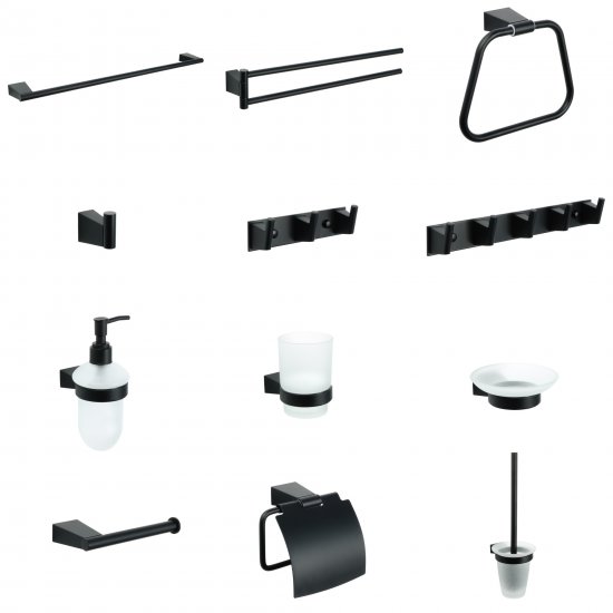 Держатель запасного рулона Fixsen Trend сталь цвет черный