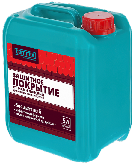 Защитное покрытие от грибка и плесени Cemmix 5 л