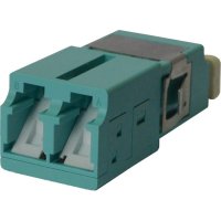 Дуплексный оптический адаптер LANMASTER LAN-2LCS/SH-AM-OM3