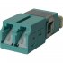Дуплексный оптический адаптер LANMASTER LAN-2LCS/SH-AM-OM3