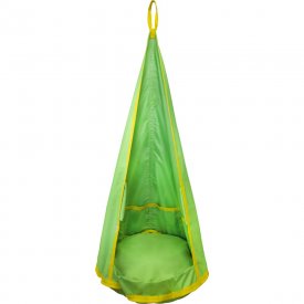 Одноместные круглые качели гамак BELON familia LIME КА-001-LIME