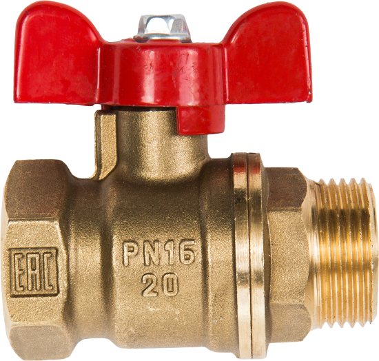 Кран шаровой прямой Valfex DN20 PN24 3/4