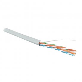 Интернет-кабель (витая пара) U/UTP 4PR CAT5e 4х2х0,51 мм LSZH Hyperline (305 м)