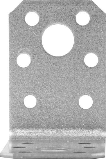Угол крепежный KU 50x50x35x1.8 сталь цвет серый