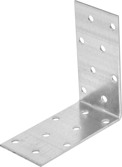 Угол крепежный равносторонний KUR 80x80x40x1.8