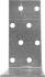 Угол крепежный равносторонний KUR 80x80x40x1.8