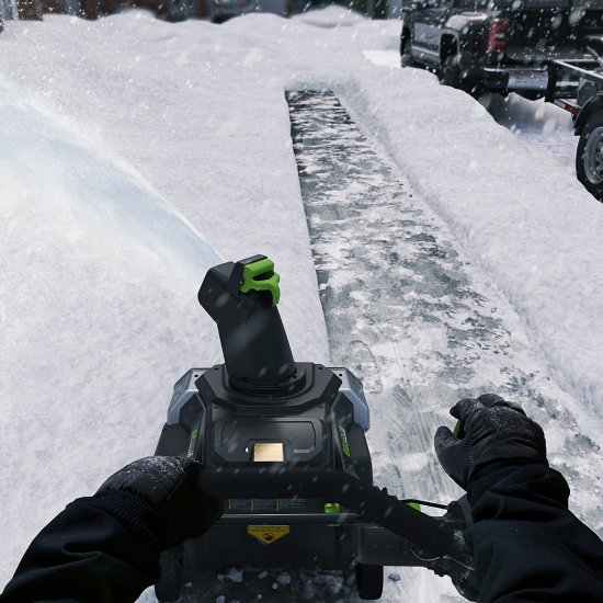 Снегоуборщик аккумуляторный GREENWORKS Бесщёточный 82SN22 51 см 82 В 1x5 Ач АКБ и ЗУ в комплекте