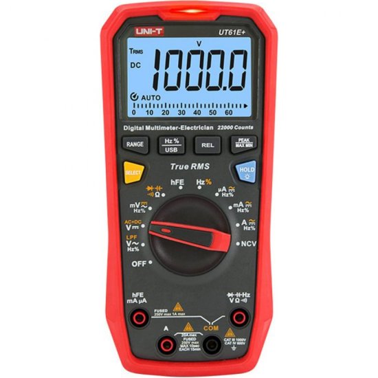 Профессиональный мультиметр UNI-T ut61e+