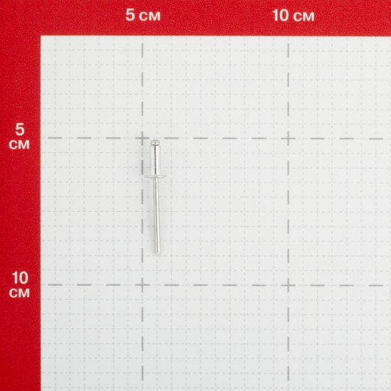 Заклепка вытяжная 4,0x10 мм алюминий/сталь (100 шт.)