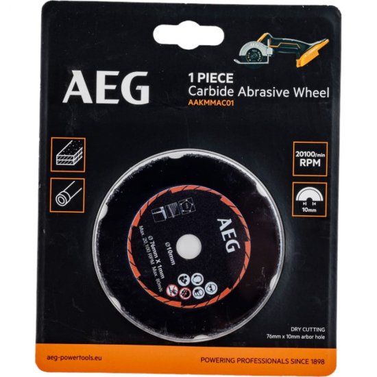 Карбидный диск для отрезной машины AEG AAKMMAC01