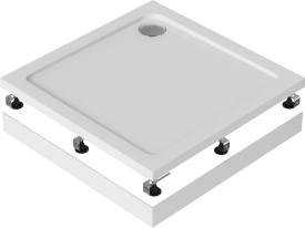 Экран для душевого поддона Sensea Slim акрил 90x90 см