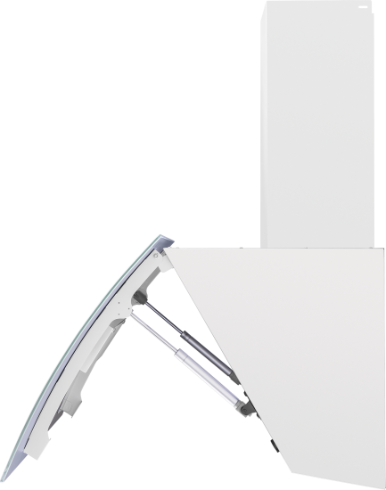 Вытяжка наклонная Maunfeld Sky Star Chef 60 см цвет белый