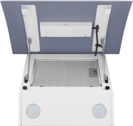 Вытяжка наклонная Maunfeld Sky Star Chef 60 см цвет белый