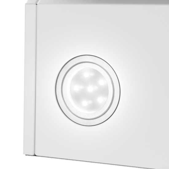 Вытяжка наклонная Maunfeld Sky Star Chef 60 см цвет белый