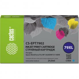Картридж струйный для Epson WorkForce WF-4630 Pro/WF-4640 Pro/ Cactus CS-EPT7902 79XL