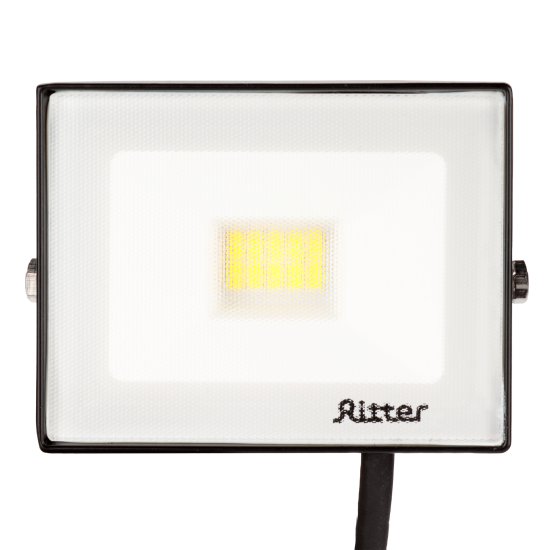 Прожектор светодиодный уличный Ritter Profi 53415 4 20 Вт 2000 Лм 180-240В нейтральный белый свет 4000К IP65 черный