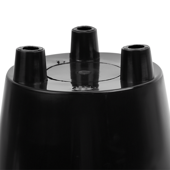 Кашпо Homwer London ø23 h20.8 см v5 л пластик серый