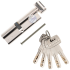 Цилиндровые механизмы Apecs Pro LM-100(45/55C)-C-NI 100 мм, ключ/вертушка, цвет никель