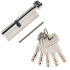 Цилиндровые механизмы Apecs Pro LM-110(50/60C)-C-NI 110 мм, ключ/вертушка, цвет никель