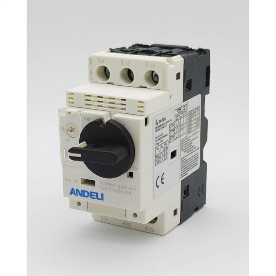 Пускатель ANDELI gv2-p32 24a~32a с поворотной ручкой