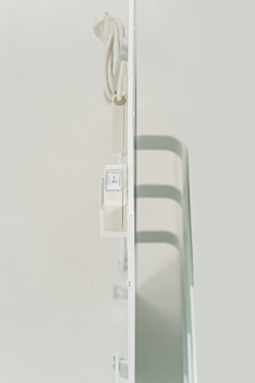 Полотенцесушитель электрический Теплофон ЭРГН-0.15/220 750x480 мм 150 Вт лесенка цвет белый