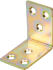 Уголок мебельный KSZ 40x40x30x1.5 желтый цинк