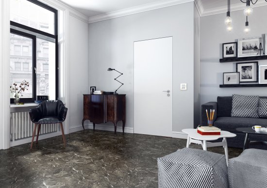 Ламинат «Гранит черный» водостойкость 48 часов 32 класс 4 фаски толщина 8 мм 2.368 м²