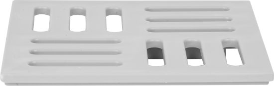 Решетка для трапа Ани пласт 100x100 мм пластик