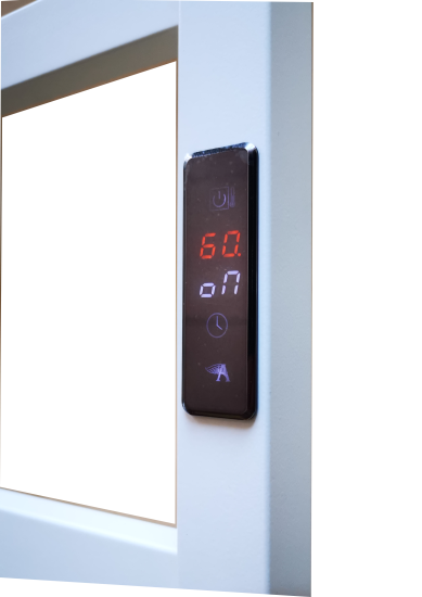 Полотенцесушитель электрический Арго Соренто гранд 400x600 мм 125 Вт с терморегулятором лесенка цвет белый