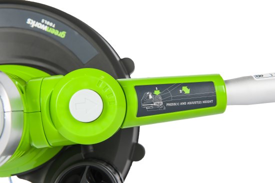 Триммер электрический Greenworks Deluxe 500Вт 30 см