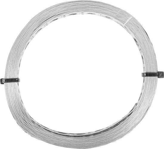 Перфорированная лента прямая LP 12x0.5 5 м оцинкованная сталь цвет серый