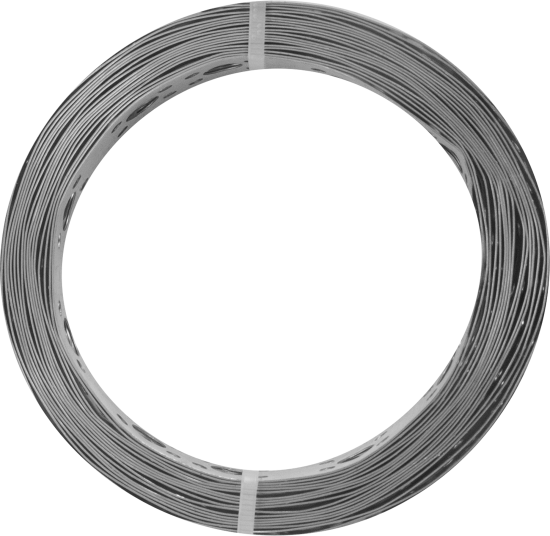 Перфорированная лента прямая LP 20x0.5 5 м оцинкованная сталь цвет серый