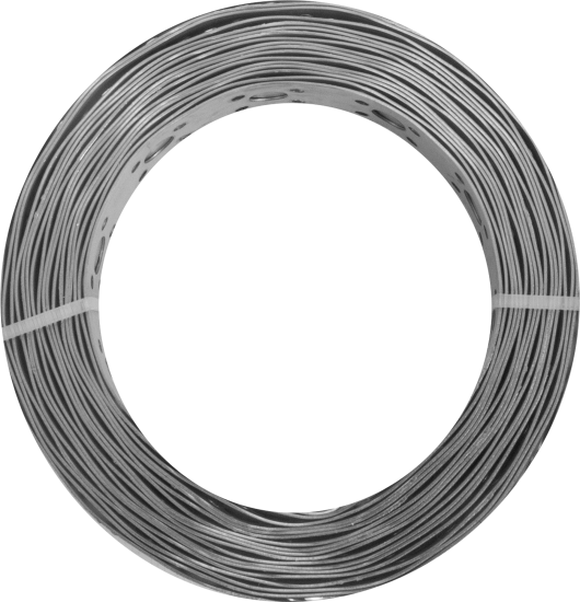 Перфорированная лента прямая LP 20x0.8 5 м оцинкованная сталь цвет серый