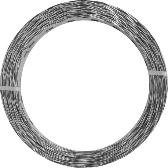 Перфорированная лента волна LV 12x0.5 5 м оцинкованная сталь цвет серый